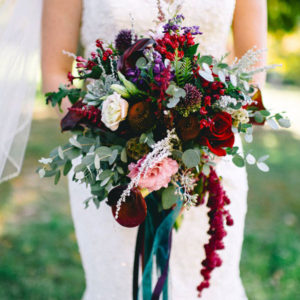 Red Wedding Flowers